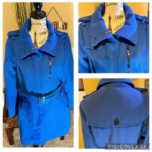 Worthington Royal Blue Trench Coat